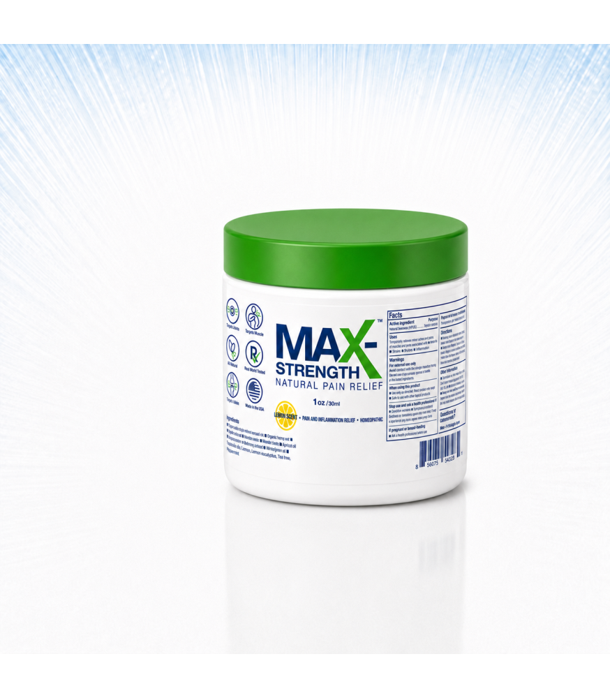 Max-Strength 1oz Tub - Lemon